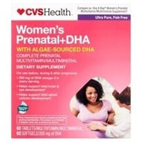 CVS Health Prenatal Multi+DHA Softgels, 120 Ct