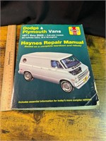 DODGE PLYMOUTH VANS 1971-2003 REPAIR MANUAL