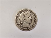 1904 Silver Quarter