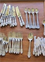 Stunning sterling silver Towle flatware set