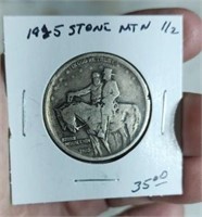 1925 stone mountain half dollar