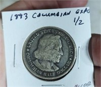 1893 Columbian Expo half dollar