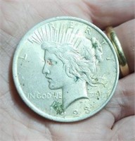 1923 silver peace dollar