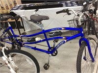Blue Kent tandem bike