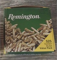 Remington 525 rounds 22 cal ammo