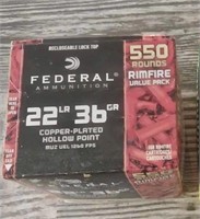 550 Rounds, 22LR Ammo