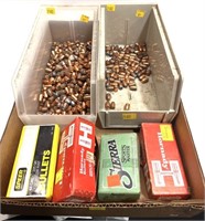 Lot, .40 cal. bullets and 4 boxes of .44 Cal.,