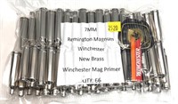 Lot, 7mm REM Mag new primed brass with