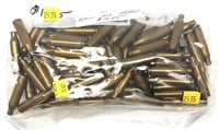 Lot, .243 WIN. once fired brass, 83 pcs.