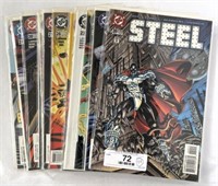 Lot of 14 Steel- D.C. Comics