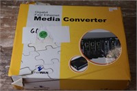 EtherWAN Gigabit Fast Ethernet Media Converter