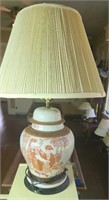 Oriental shade lamp