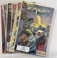 Lot of 6 Steel- D.C. Comics