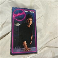 Tom Cruise Cocktail VHS Tape Working