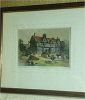 Pitchford Hall Shropshire print approx size is