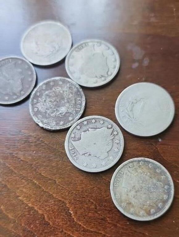 7 V nickels