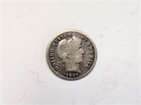 RARE 1897-S Silver Dime