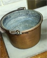 Copper ash bucket
