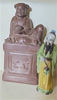 Buddha & other statue