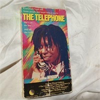 The Telephone starring Whoopi VHS Tape Working