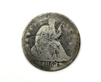 1853-O Seated Liberty Half Dollar