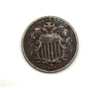 1867 Shield Nickel