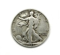 1943 Walking Liberty Half Dollar