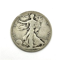 1919-D  Walking Liberty Half Dollar