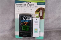 La Crosse Wireless Color Temperature Station