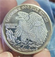 Silver Town 1 ounce .999 fine silver Eagle