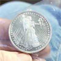 Silver Town 1 ounce .999 fine silver Eagle