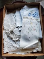 Linens, doilies and fancy work