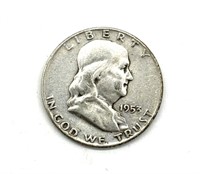 1953-D Franklin Half Dollar