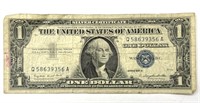United States Silver Certificate Series 1957 A