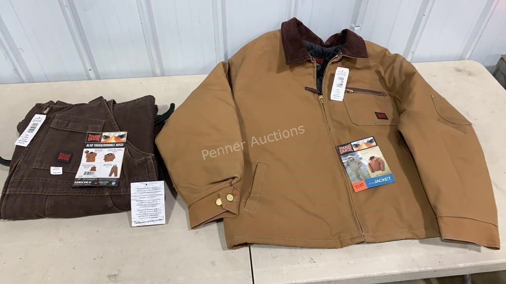 TD Unlined 3XL Overalls & 2XL Jacket