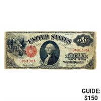 1917 $1 US Legal Tender Note