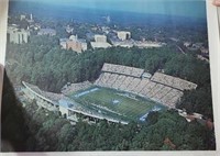 Chapel Hill stadium print