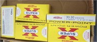 5 boxes of 30 30 Winchester 170 grain soft point