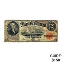 1917 $2 US Legal Tender Note