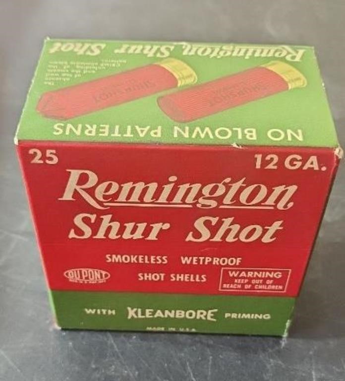 Remington shur shot 12 gauge shells