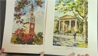 2 sets of UNC Chapel hill prints