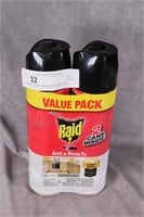 Raid Ant & Roach Defense System Spray 2 pack