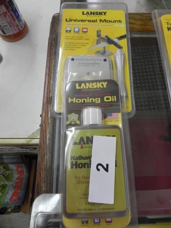 Lansky Honing Oil; Lansky Universal Mount