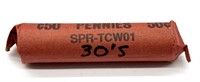 Roll of Pennies (unverified contents)