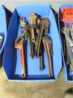 pipe wrenches and adjustable wrenches