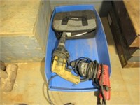 Dewalt DW257 drill, other drill, and