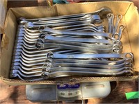 31 LBS VARIOUS SIZE CLOSE END WRENCHES
