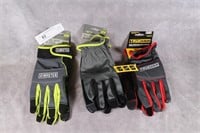 4 pr Misc Work Gloves  XL