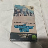 The Magnificent Seven VHS Tape