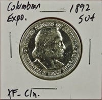 1892 Columbian Expo. Commem. XF Cleaned
